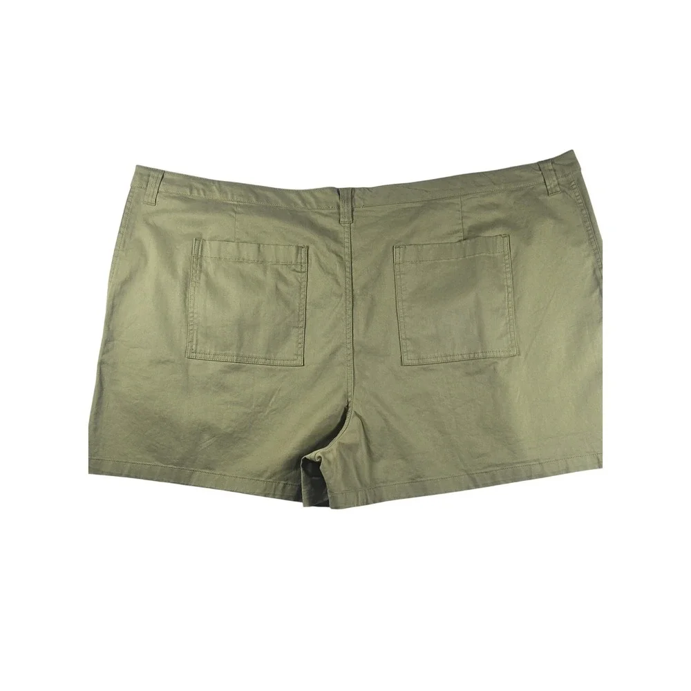 Abound 28 Utility Shorts Women‎ Olive Green Excellent